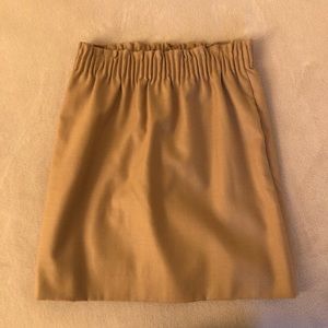 J.Crew paper bag skirt